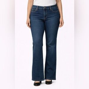 Lee Slender Secret Bootcut‎ Jeans Sz 16p